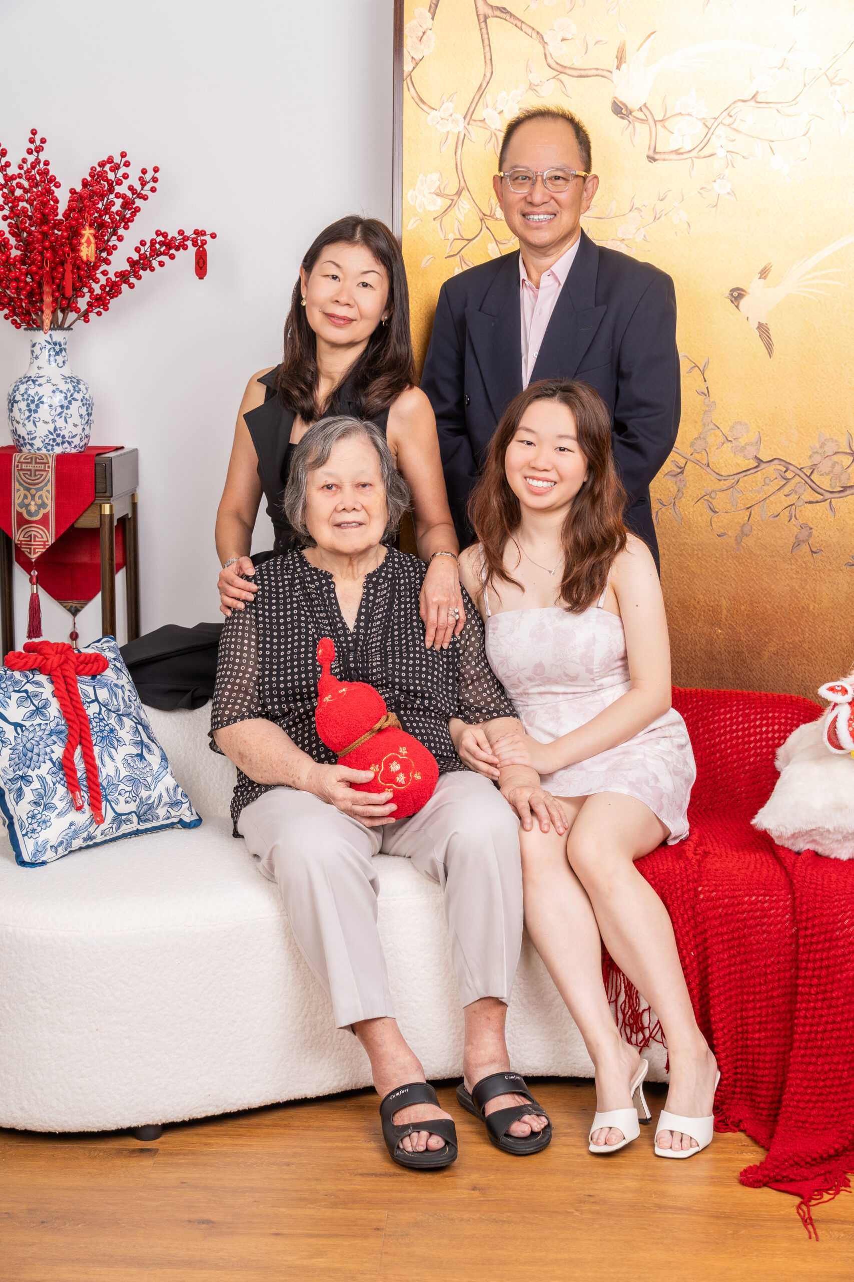 Family Portrait Studio Photoshoot