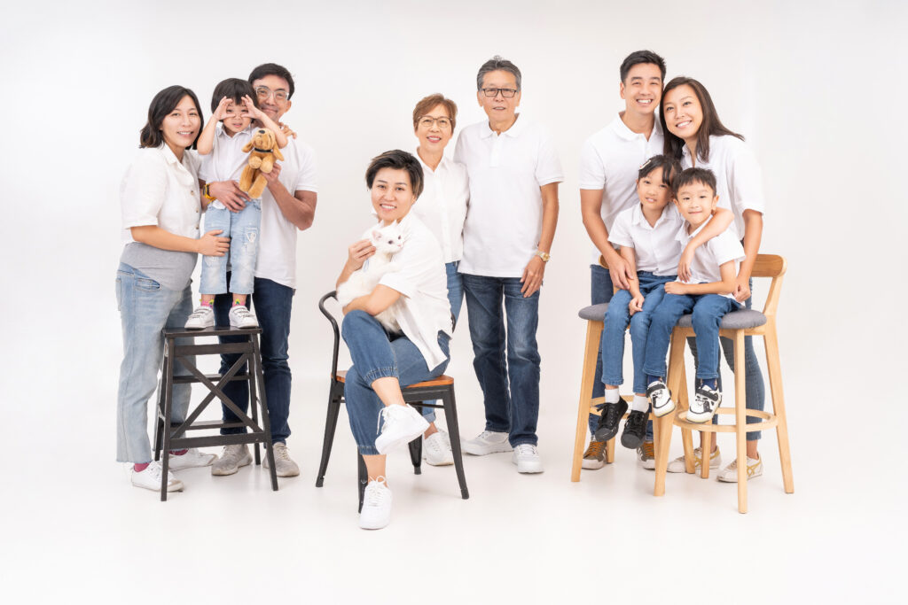 How to Pose for Large Family Photos