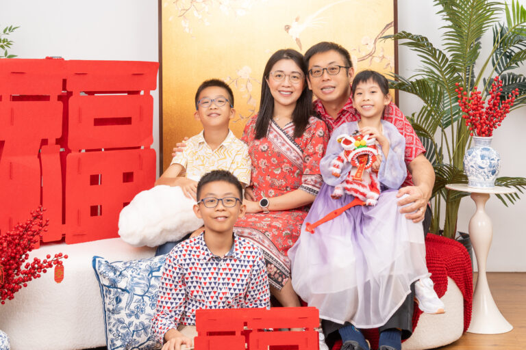 Family photography for 5