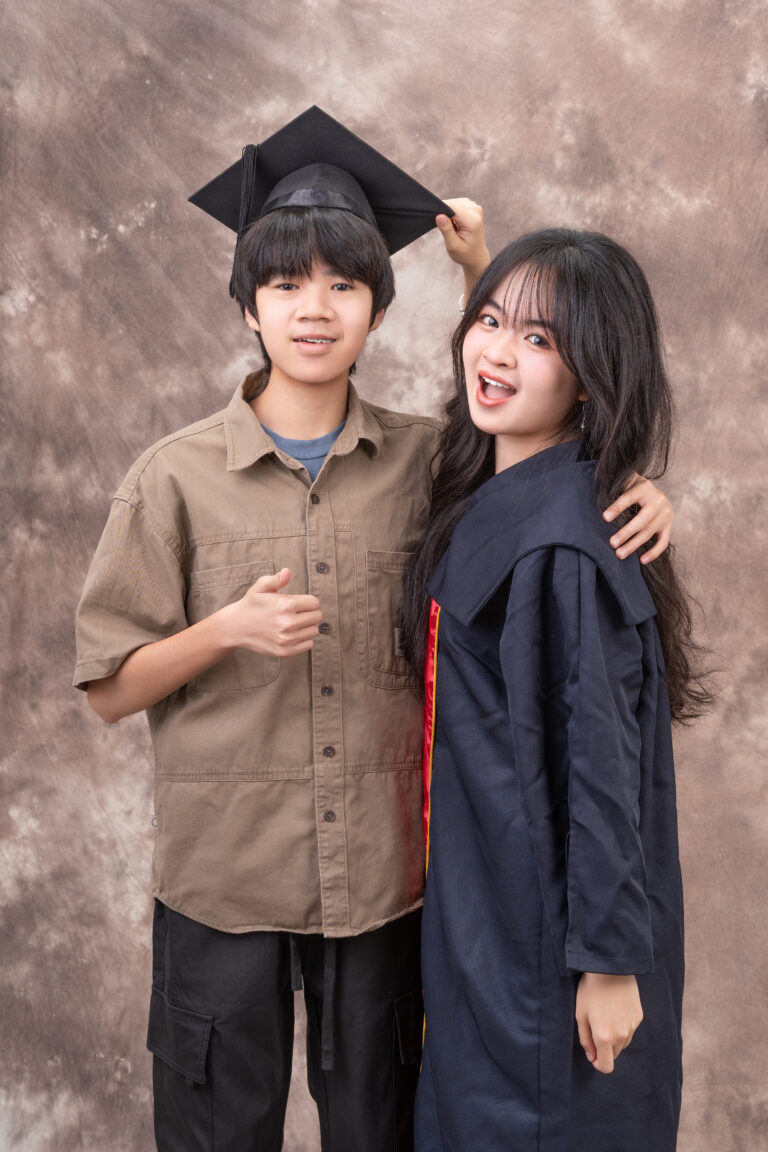 Graduation Photoshoot Ideas for Siblings Celebrate Success Together