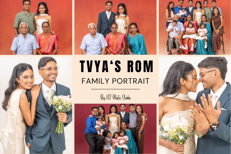 TVYA ROM Family Portrait Studio Photoshoot