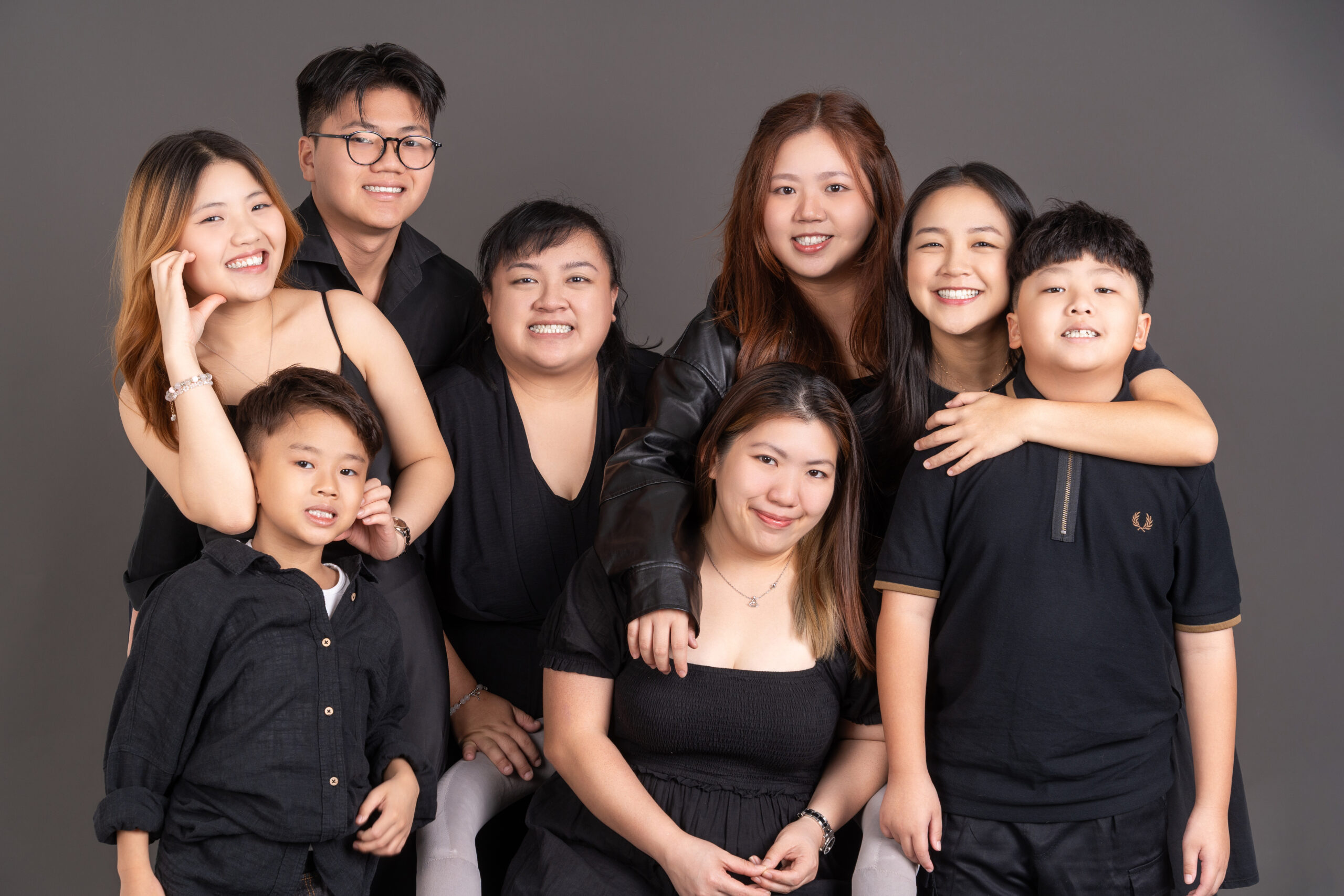 Charisse Family Portrait Studio Photoshoot